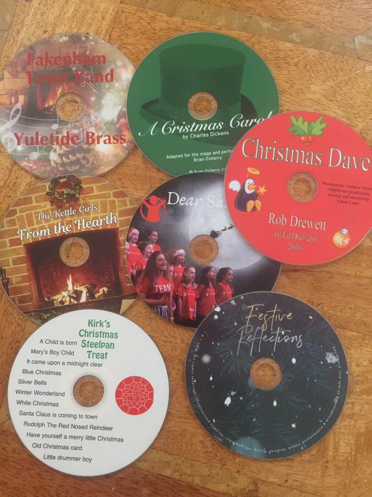 CD's,DVD's & BLURAY's for CHRISTMAS 5th December 2019 Duplication
